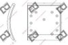 ISUZU 1471253260 Brake Lining, drum brake